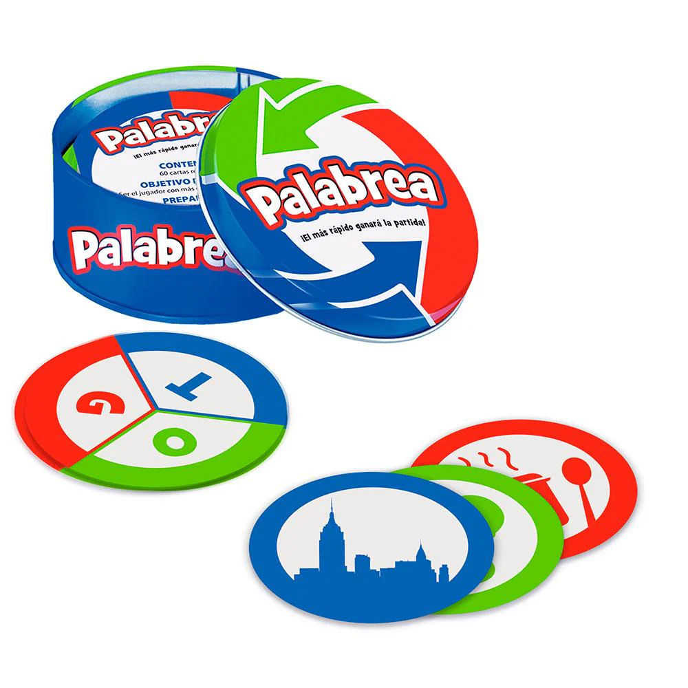 Palabrea – Juego de Cartas de Vocabulario y Rapidez Mental | Lúdilo