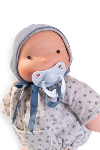 Muñecas Antonio Juan – Ariel Azul con capota parejita. Organic Doll (86321)