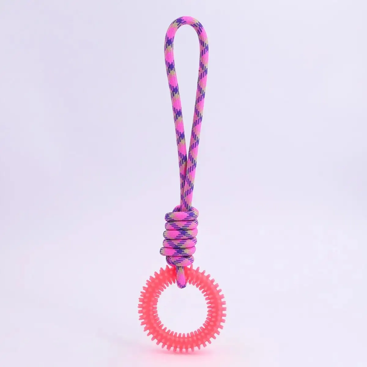 Juguete de cuerda con anilla para morder TPR seguro - Imagen 8